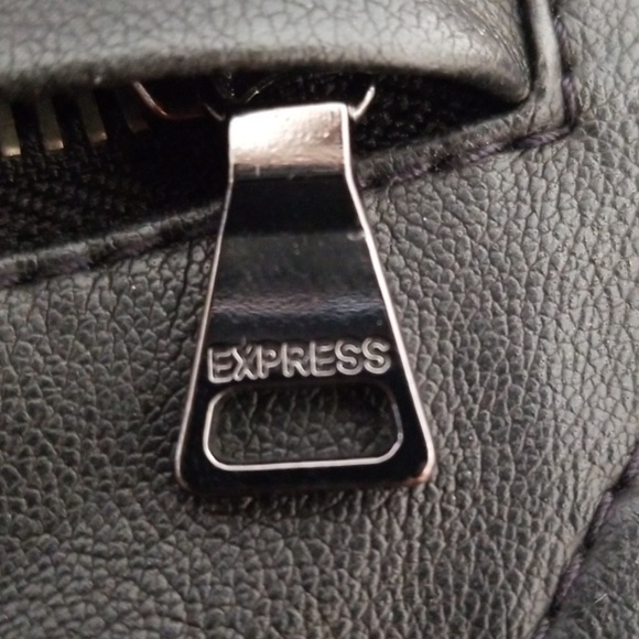 ↙ Price Drop - EXPRESS Vegan Leather Jacket - Picture 5 of 8